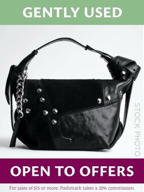 Zadig & Voltaire Le Cecilia Patchwork Studs Bag